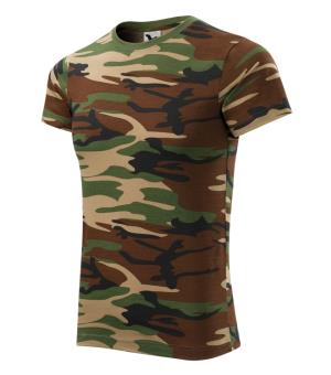 Pánske tričko Camouflage 144, 33 Hnedý Maskáč
