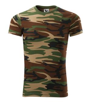 Pánske tričko Camouflage 144, 33 Hnedý Maskáč (2)