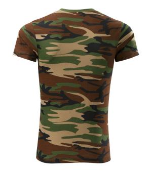 Pánske tričko Camouflage 144, 33 Hnedý Maskáč (3)