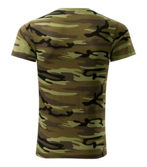 Pánske tričko Camouflage 144, 34 Zelený Maskáč (3)