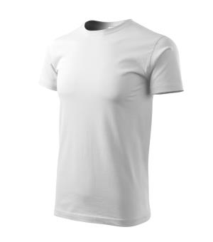Bavlnené unisex tričko Heavy New 137, Biela (00)
