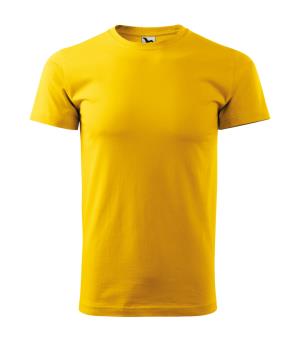 Bavlnené unisex tričko Heavy New 137, 04 Žltá (2)