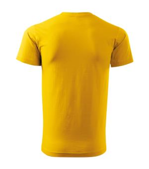 Bavlnené unisex tričko Heavy New 137, 04 Žltá (3)