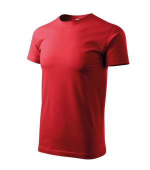 Bavlnené unisex tričko Heavy New 137, 07 Červená