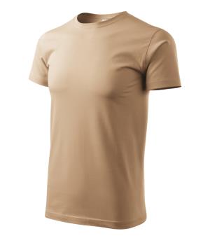 Bavlnené unisex tričko Heavy New 137, Piesková