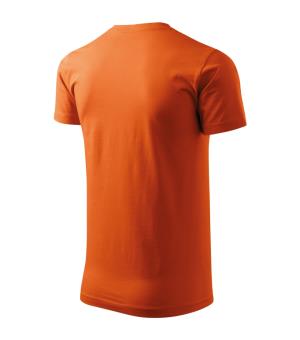 Bavlnené unisex tričko Heavy New 137, 11 Oranžová (4)