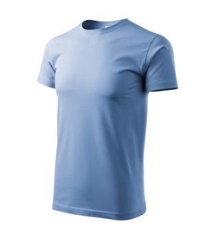 Bavlnené unisex tričko Heavy New 137, 15 Nebeská Modrá