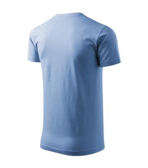 Bavlnené unisex tričko Heavy New 137, 15 Nebeská Modrá (4)