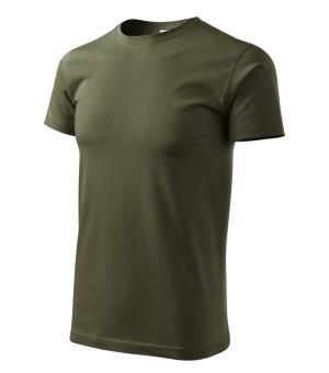 Bavlnené unisex tričko Heavy New 137, 69 Military