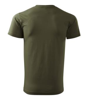 Bavlnené unisex tričko Heavy New 137, 69 Military (3)