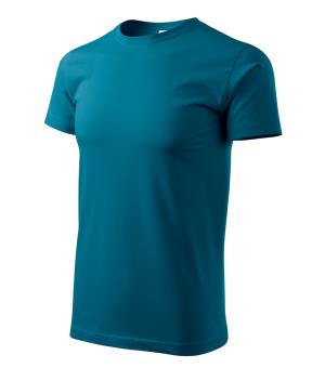 Bavlnené unisex tričko Heavy New 137, 93 Petrolejová