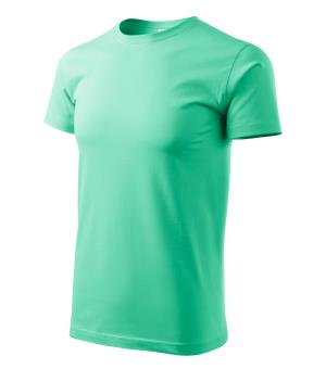 Bavlnené unisex tričko Heavy New 137, 95 Mätová
