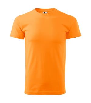 Bavlnené unisex tričko Heavy New 137, A2 Mandarínková Oranžová (2)