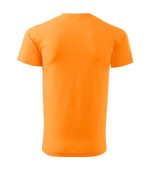 Bavlnené unisex tričko Heavy New 137, A2 Mandarínková Oranžová (3)