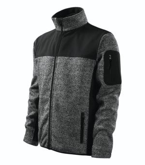 Softshellová bunda Casual 550, knit Grey