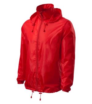 Unisex Vetrovka Windy 524, 07 Červená