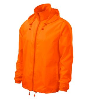 Unisex Vetrovka Windy 524, 91 Neónová Oranžová