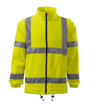 Flisová bunda HV Fleece Jacket 5V1, 97 Reflexná Žltá (2)