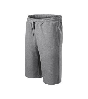 Pánske kraťasy Comfy 611, 12 Tmavosivý Melír