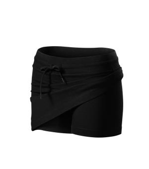 Dámska sukňa a šortky v jednom Skirt 604, 01 Čierna
