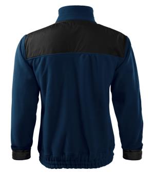 Unisex fleesová bunda s krytými ramenami Jacket Hi-Q 506, 02 Tmavomodrá