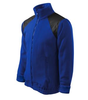 Unisex fleesová bunda s krytými ramenami Jacket Hi-Q 506, 05 Kráľovská Modrá