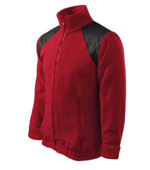 Unisex fleesová bunda s krytými ramenami Jacket Hi-Q 506, 23 Marlboro červená