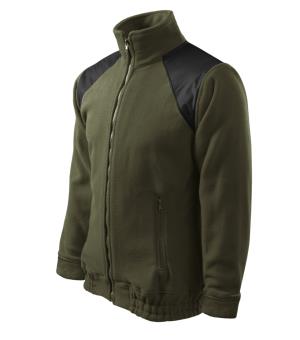Fleesová pánska bunda s krytými ramenami Jacket Hi-Q 506, 69 Military