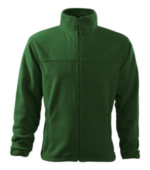Pánska fleecová bunda Jacket 501, 06 Fľaškovozelená