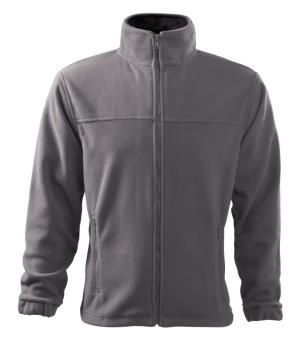 Pánska fleecová bunda Jacket 501, 36 Oceľovo Sivá