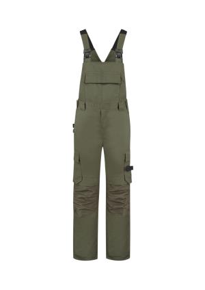 Pracovné nohavice na traky Bib & Brace Twill Cordura, 29 Army (2)