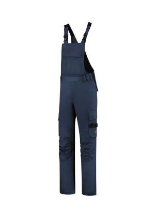 Pracovné nohavice na traky Bib & Brace Twill Cordura, T2 Tmavomodrá