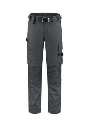 Work Pants Twill  Cordura Stretch, T4 Tmavosivá