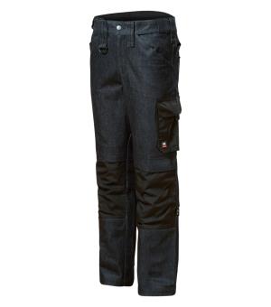 Pracovné džínsy pánske  Vertex, M2 Tmavý Denim Melír