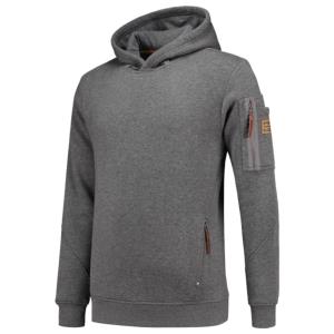 Pánska mikina s kapucňou Premium Hooded Sweater T42, TD Stone Melange