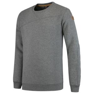 Pánska mikina bez kapucne Premium Sweater T41, TD Stone Melange