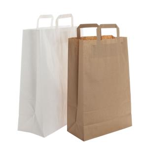 Papierová taška Boutique, Biela (2)