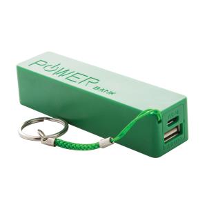 USB power banka Kanlep, zelená (2)