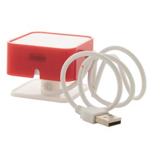 USB hub Dix, Červená (2)