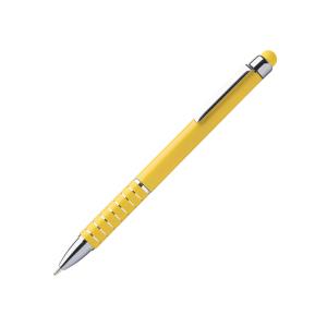 Dotykové guľôčkové pero Nilf, žltá