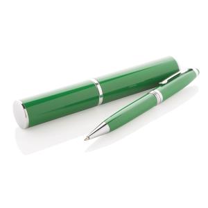Dotykové guľôčkové pero Hasten, zelená