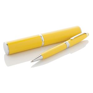 Dotykové guľôčkové pero Hasten, žltá