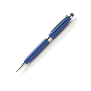 Dotykové guľôčkové pero Hasten, modrá (2)