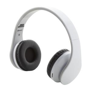 Skladacie bluetooth slúchadlá Darsy, Biela
