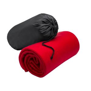Fleecová deka s obalom Thiago, Červená (2)