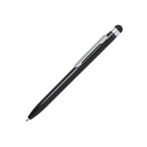 Dotykové guľôčkové pero Haspor, čierna