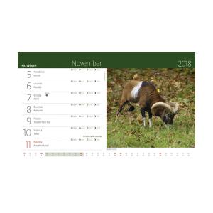 Poľovnícky kalendár 2018 (2)