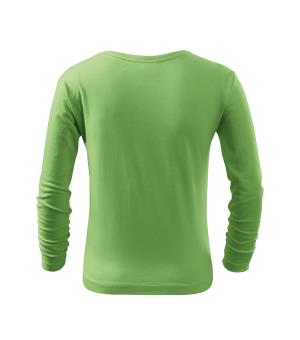 Detské tričko dlhý rukáv FIT-T LS 121, 39 Hrášková zelená (3)