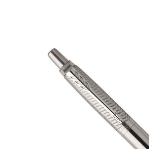 Kovové guľôčkové pero Jotter Premium Slant, strieborná (2)