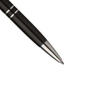 Plastové guľôčkové pero Marieta UV Stylus, čierna (2)